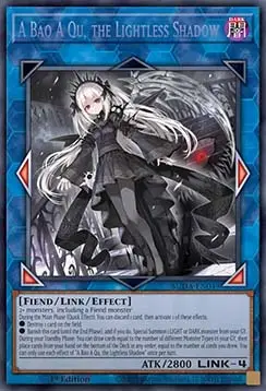 A Bao A Qu, der lichtlose Schatten (V.1) SUDA-049 Secret Rare Near Mint Deutsch 1. Auflage