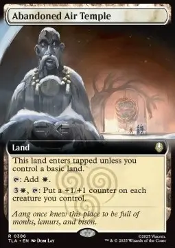 Abandoned Air Temple XTLA-386 Rare Near Mint Englisch Foil