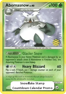 Abomasnow Lv.40 - Mysterious Treasures (Promo) [MT-19]