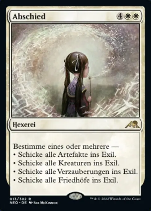 Abschied NEO-13 Rare Deutsch