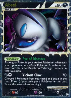Absol TM-91 Ultra Rare Deutsch