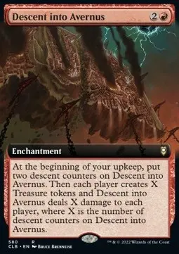 Abstieg nach Avernus XCLB-580 Rare Excellent Deutsch Foil