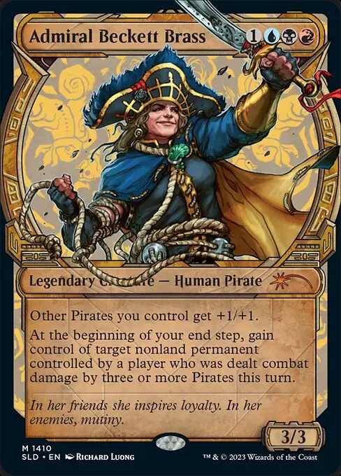 Admiral Beckett Brass SLDSV23-1410 Mythic Englisch