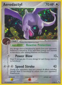 Aerodactyl LM-1 Holo Rare Deutsch