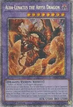 Alba-Lenatus der Abgrunddrache (V.2) DIFO-035 Starlight Rare Near Mint Deutsch 1. Auflage