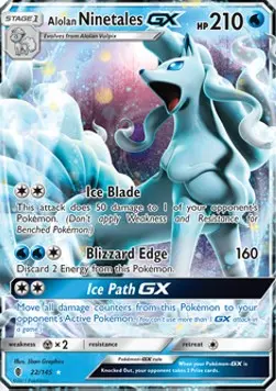 Alola- Vulnona GX GRI-22 Ultra Rare Deutsch