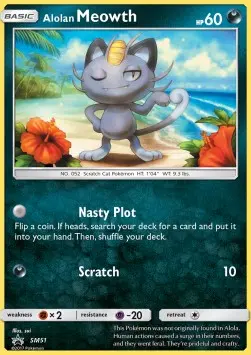 Alolan Meowth SM-51 Promo Englisch
