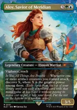 Aloy, Savior of Meridian SLDPS-2221 Mythic Near Mint Englisch
