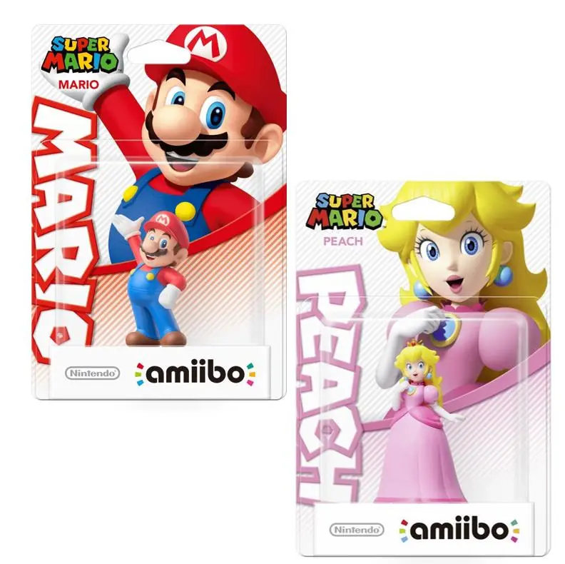 Amiibo Super Mario & Prinzessin Peach - Nintendo - NEU OVP