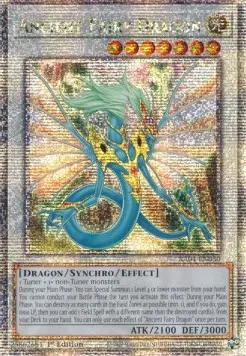 Antiker Feendrache (V.5) RA01-030 Quarter Century Secret Rare Near Mint Deutsch 1. Auflage
