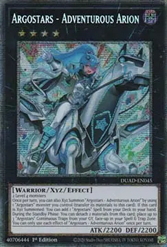 Argostars - Adventurous Arion (V.2) DUAD-EN045 Starlight Rare Englisch