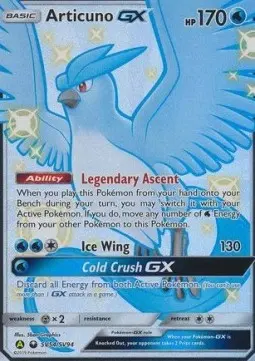 Arktos GX HIF-SV54 Secret Rare Deutsch