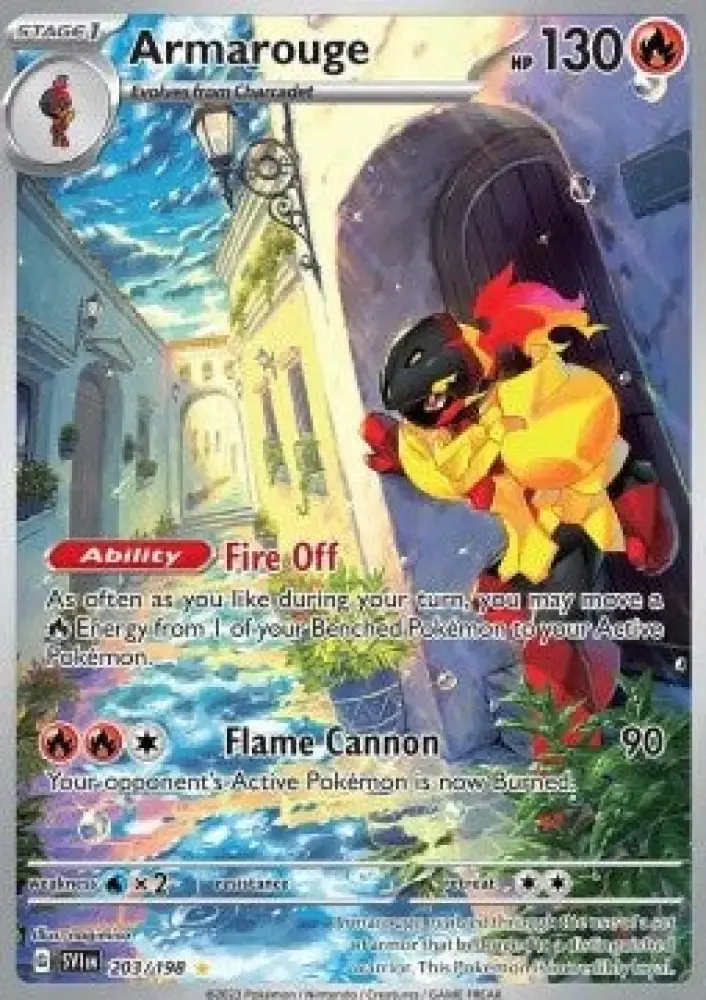 Armarouge - Scarlet & Violet (Illustration Rare) [SVI-203]