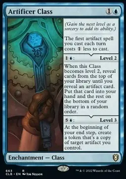 Artificer Class XCLB-663 Rare Excellent Englisch