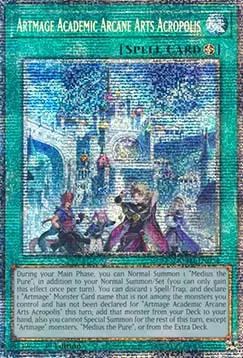 Artmage Academic Arcane Arts Acropolis (V.2) DUAD-EN054 Starlight Rare Englisch