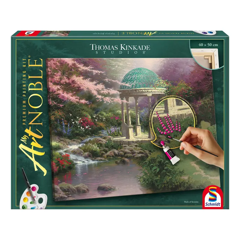 Artnoble Kinkade Pools of Serenity Malen 40x50cm