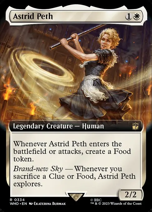 Astrid Peth (V.1) XWHO-334 Rare Deutsch