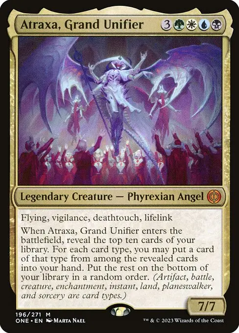 Atraxa, Grand Unifier ONE-196 Mythic Englisch