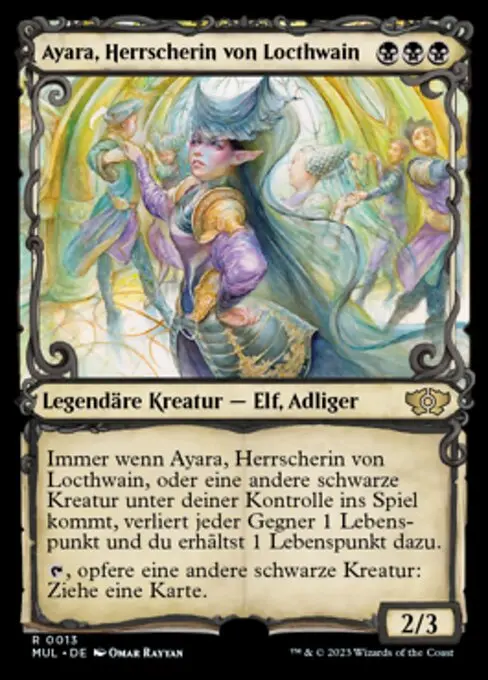Ayara, Herrscherin von Locthwain (V.1) MUL-13 Rare Deutsch