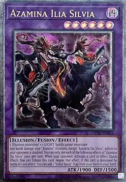Azamina Ilia Silvia OP28-DE003 Ultimate Rare Deutsch