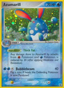 Azumarill DS-114 Secret Rare Deutsch