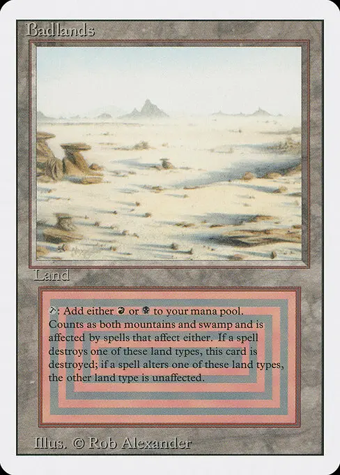 Badlands 3ED- Rare Englisch