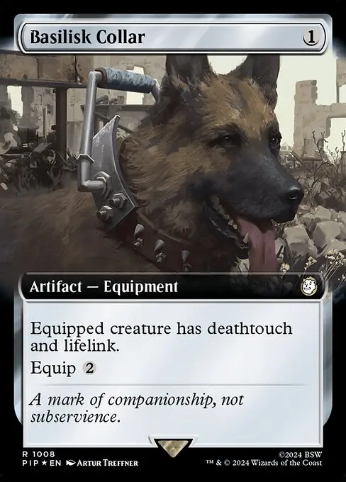 Basilisk Collar (V.3) XPIP-1008 Rare Englisch