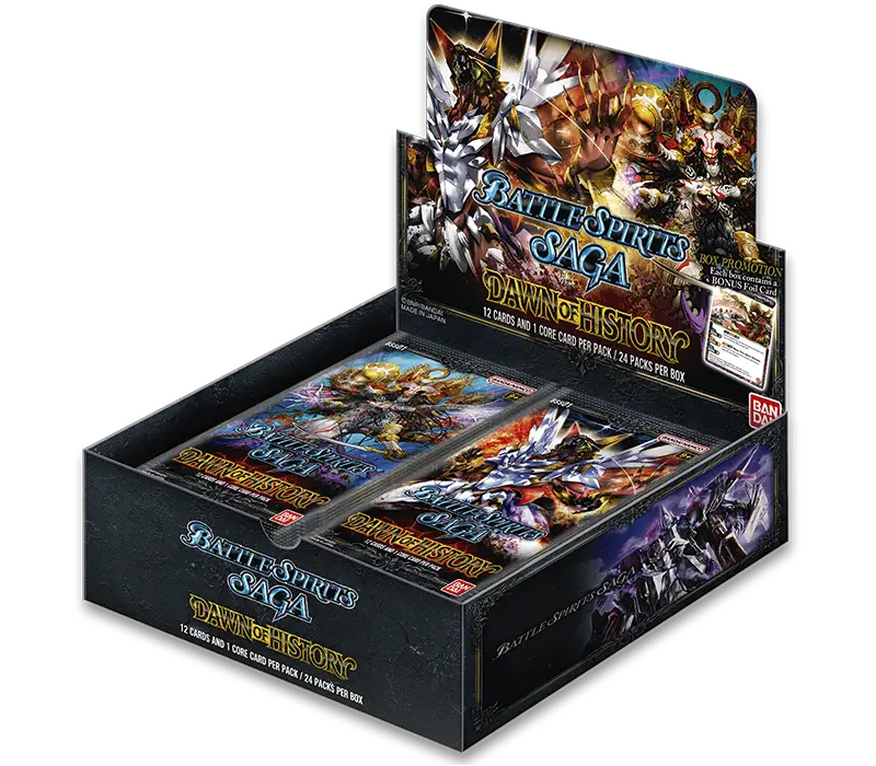 Battle Spirits Saga - BSS01 - Dawn of History Booster Display (24 Packs) - englisch
