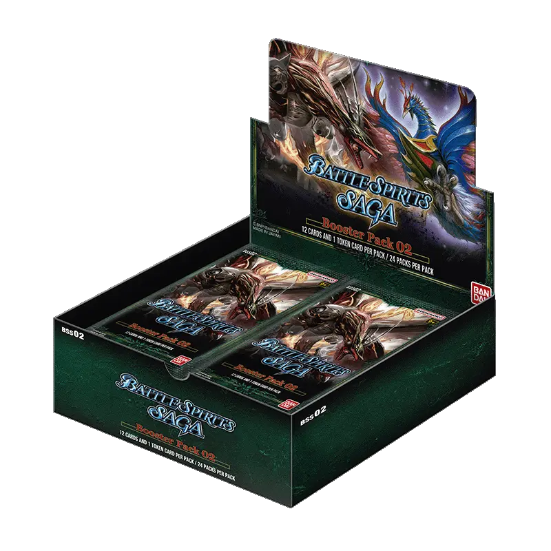 Battle Spirits Saga - BSS02 - Booster Display (24 Packs) - englisch