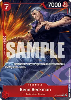 Benn.Beckman (OP09-009) (V.2) OP09 Alternate Art Englisch
