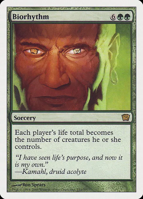 Biorhythm 9ED-231 Rare Englisch