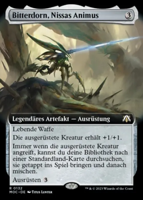 Bitterdorn, Nissas Animus XMOC-132 Rare Deutsch