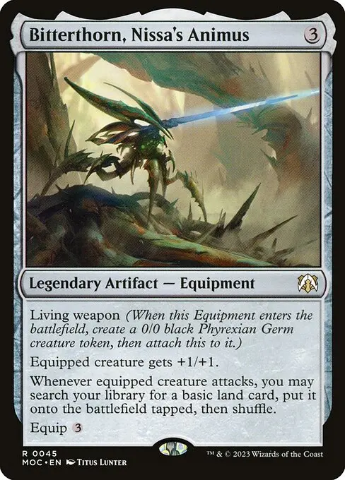 Bitterthorn, Nissa's Animus MOC-45 Rare Englisch