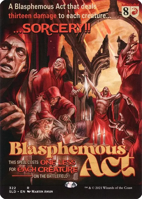 Blasphemous Act SLDOS-322 Rare Englisch