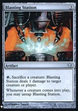 Blasting Station MYS-107 Uncommon Good Englisch Foil