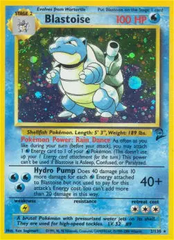 Blastoise B2-2 Holo Rare Englisch