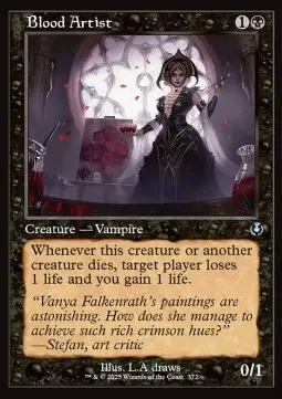 Blood Artist XINR-372 Uncommon Near Mint Englisch Foil