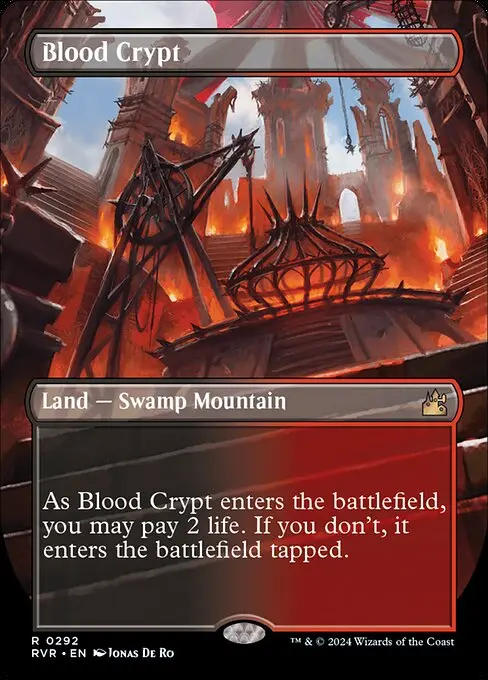Blood Crypt (V.1) XRVR-292 Rare Englisch