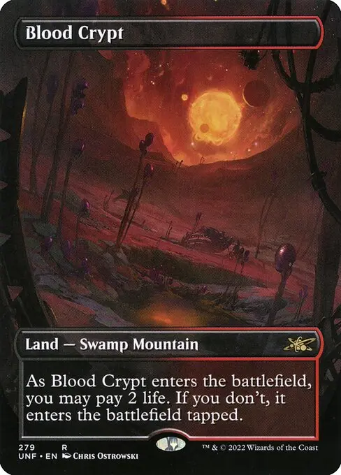 Blood Crypt XUNF-279 Rare Englisch