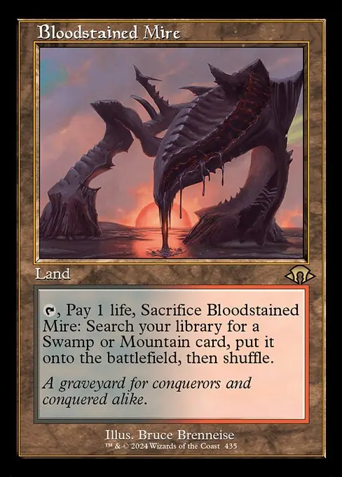 Bloodstained Mire (V.2) XMH3-435 Rare Englisch