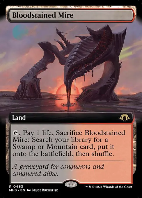 Bloodstained Mire (V.3) XMH3-463 Rare Englisch