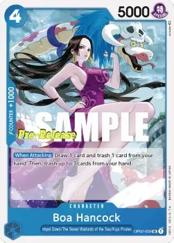 Boa Hancock (OP02-059) OP02P Uncommon Near Mint Englisch