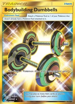 Bodybuilding-Hanteln BUS-161 Secret Rare Deutsch