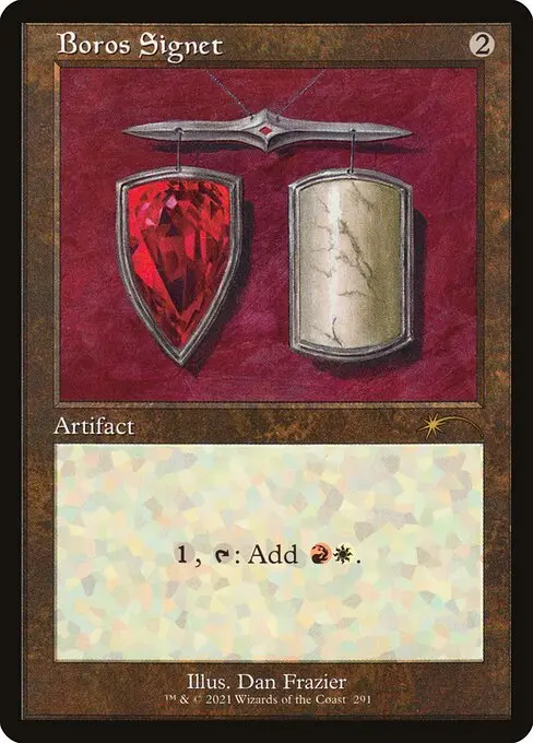 Boros Signet SLDAN-291 Rare Englisch