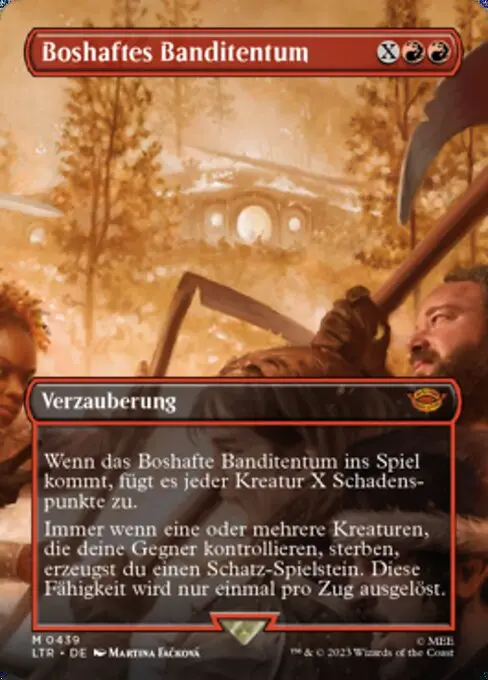 Boshaftes Banditentum XLTR-439 Mythic Deutsch
