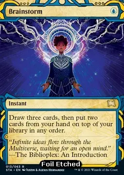 Brainstorm STA-13 Rare Near Mint Englisch Foil