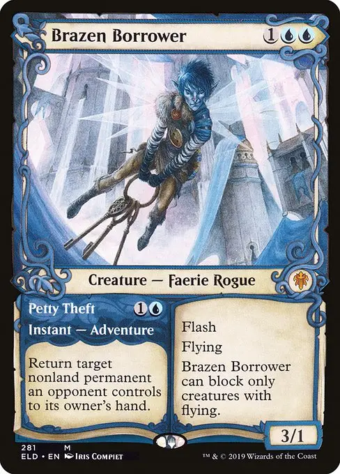Brazen Borrower // Petty Theft XELD-281 Mythic Englisch