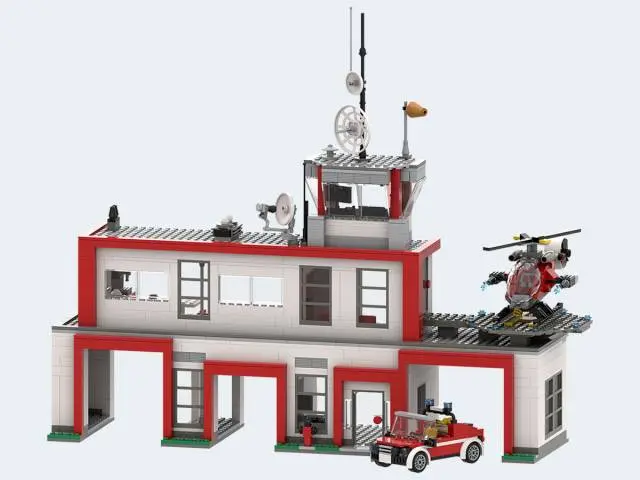BRIXIES Plus Feuerwehr Station 951T 6+