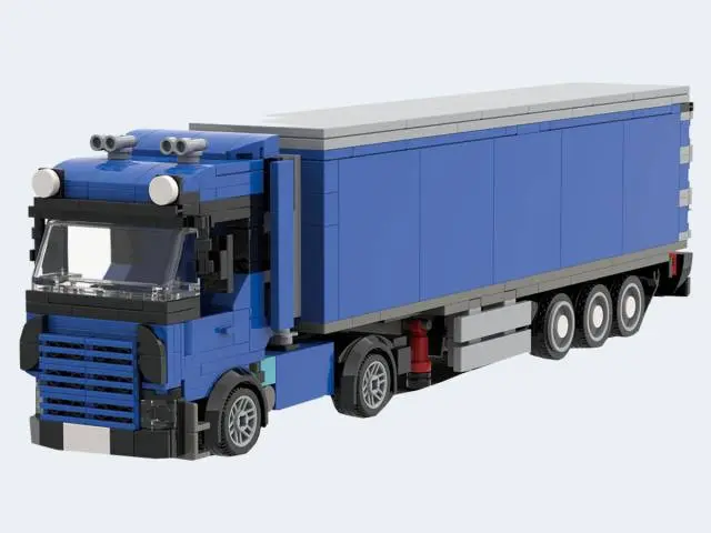 BRIXIES Plus LKW mit Auflieger 35cm 485T
