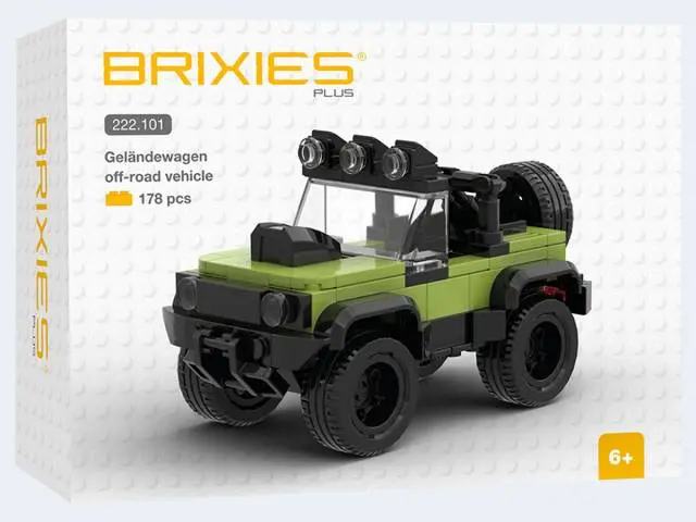 BRIXIES Plus Mini Geländewagen 178T 6+